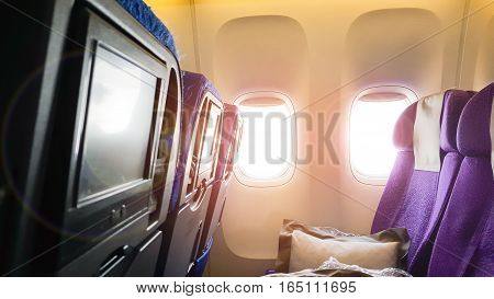 Window Of The Plane.