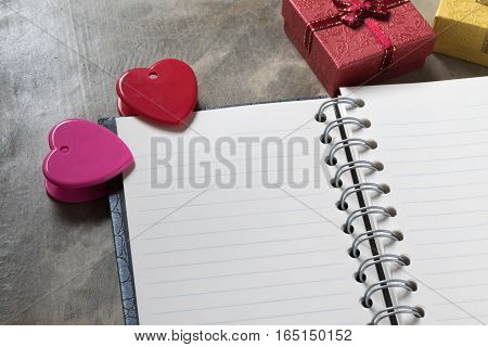Valentine's Day Background,red Heart With Red White Rose ,ribbon