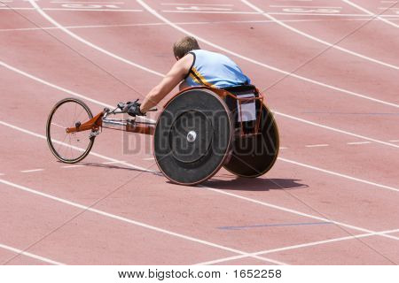 Athlète handicapée