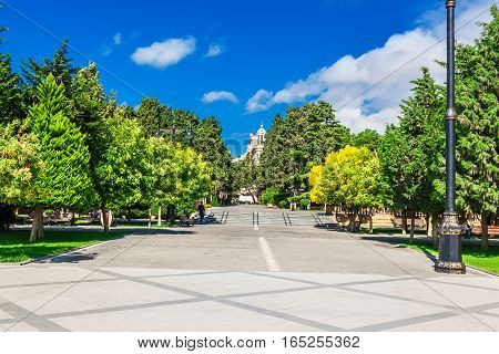 Panoramic View Of Baku - The Capital Of Azerbaijan