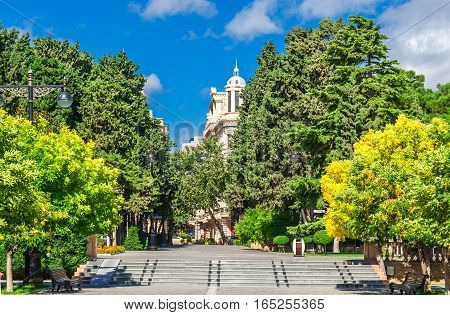 Panoramic View Of Baku - The Capital Of Azerbaijan