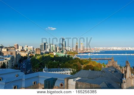 Panoramic View Of Baku.