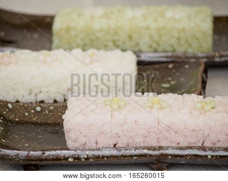 Traditional Korean candies, or hangwa, prepared for a special occasion.