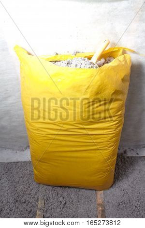 The ecologicaly clean cellulose insulation, insulation from recycled newsprint