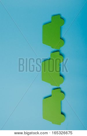 Paper Green Cars