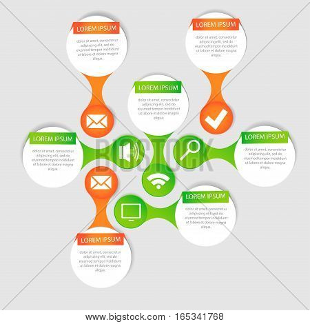 Vector Circle For Infographic.