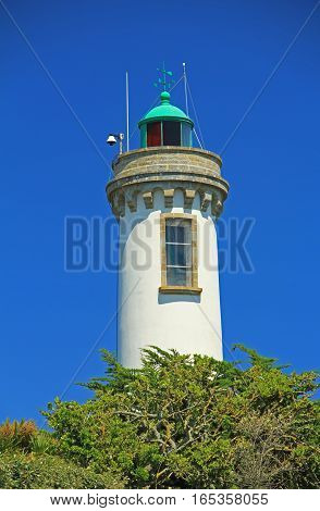 Lighthouse of Arzon, Gulf of Morbihan, Brittany, France