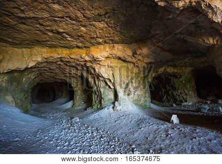 Caves For Mining Of Limestone