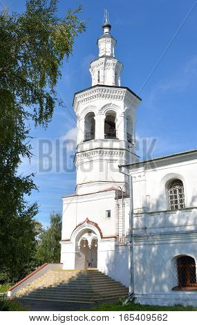 Church of St. Dimitrov Prilutsky on Navolok in Vologda Russia.