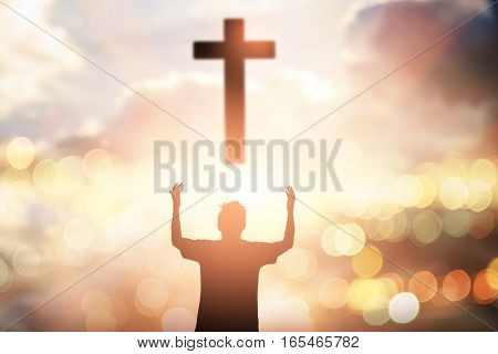 Human raising hands. Mercy Right Trust Catholic Migrant Free Bold God Power Moral Grief Amnesty Triumph Change Black Liberty Religion Answer Prayer Pray Fasting. Worship christian concept background.