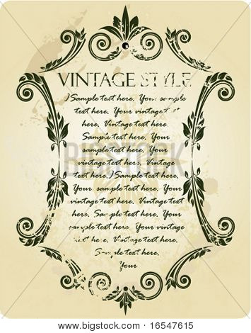 Telaio vintage