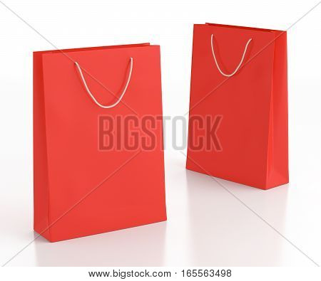 Blank Paper Shopping Bag