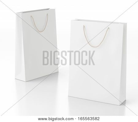 Blank Paper Shopping Bag