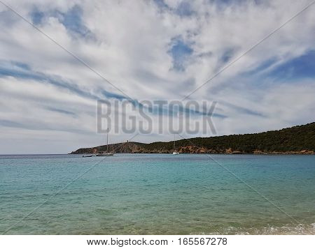 Tuerredda beach - Teulada - Sardinia - Italy - beach and seaside