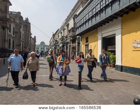 Steet Of Lima