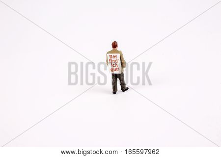 Figure Of  Sandwichman Sell Notices