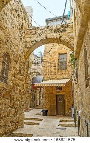 The Maze Of Jerusalem's Streets