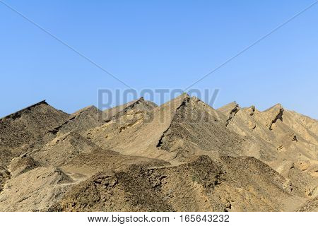 Mountain range. Hingol National Park, Balochistan. Landscape
