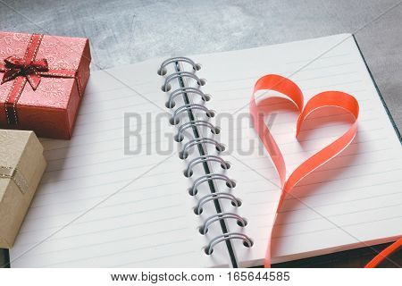 Valentine's Day Background,red Heart With Red White Rose ,ribbon
