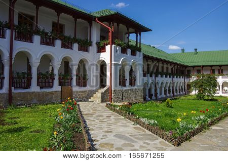 Agapia Orthodox Monastery In Neamt County, Romania