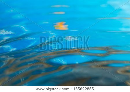 Abstract Macro Of Moving Waves On Luquid