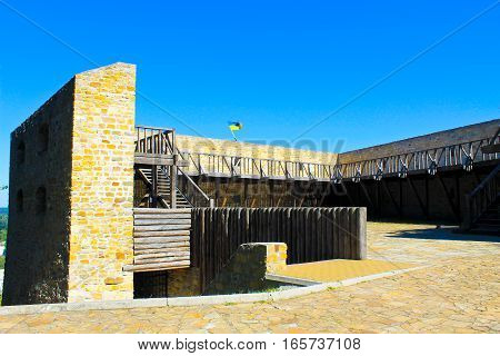 Bastion of hetman Doroshenko in Chigirin, Ukraine