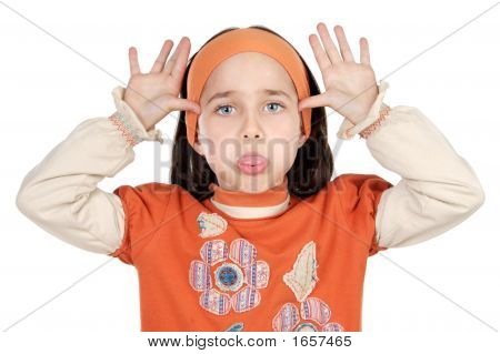 Zombando de menina