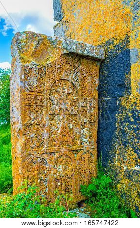 The Khachkar In Hayravank Monastery