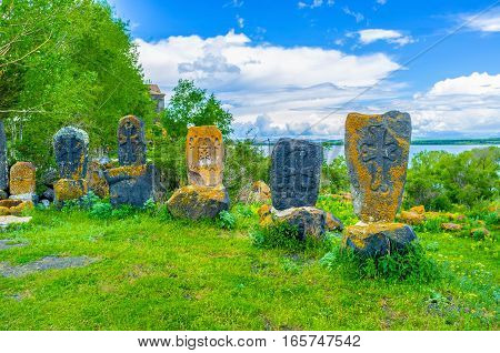 The Khachkars On Old Cemetery