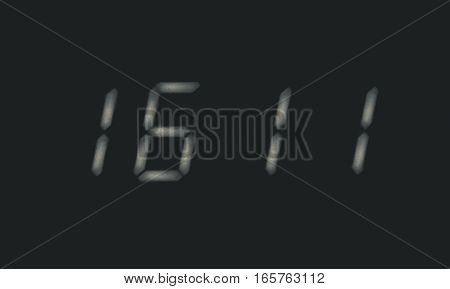 Dark 1611 numbers abstract background artwork texture