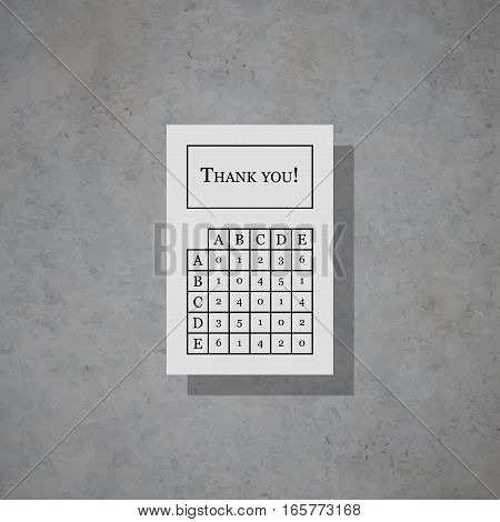 Modern Design Card Template With Mystic Symbols And Wacky Colors. Useful For Invitations, Postcards