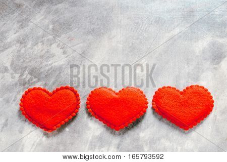 Valentine's Day Background,red Heart With Red White Rose ,ribbon