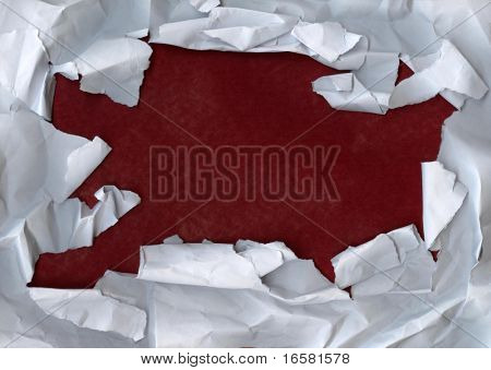 Papírové pozadí snímku