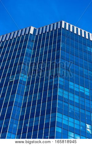 A building with a view of the sky