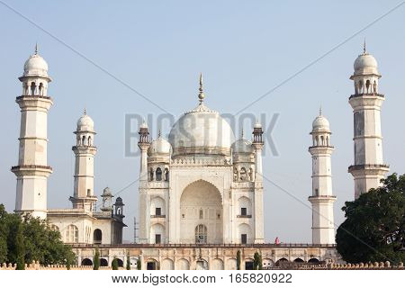 Bibi ka Maqbara that located in Aurangabad India