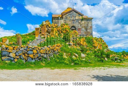 Armenian Monasteries are places of interest for tourists and pilgrims all over the world Hayravank.
