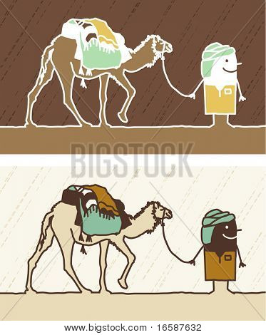 Camel farbige cartoon