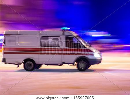 Ambulance In Motion
