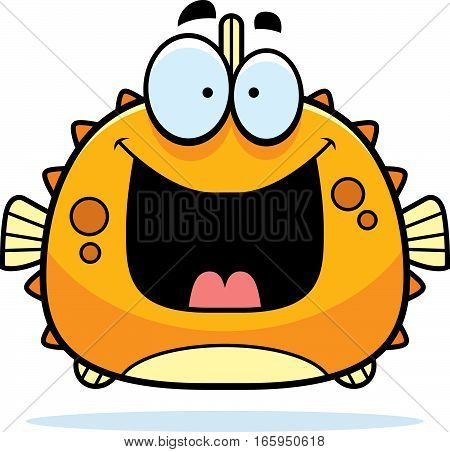 Happy Little Blowfish