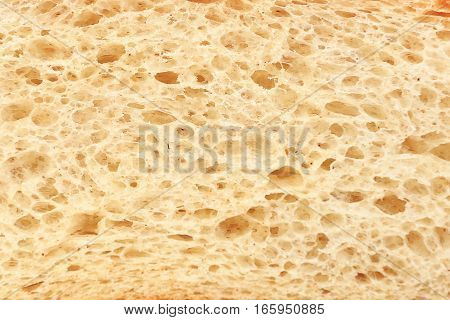 Bread texture close up. Patterns of white bread.