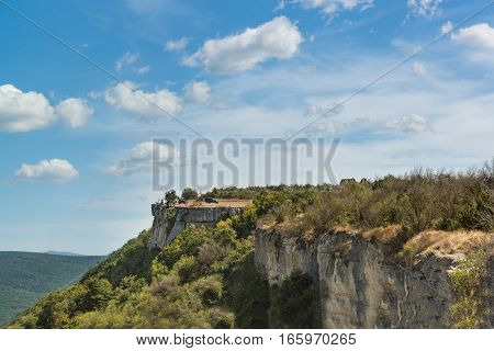 Cupations plateau of the Crimean mountains and the valley ashlama-Dere