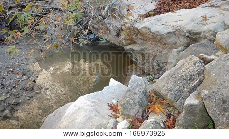 Avakas Gorge In Western Cyprus