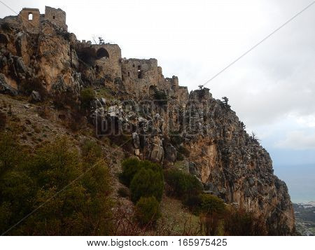 Mediaval Fort St Hilarion Castle