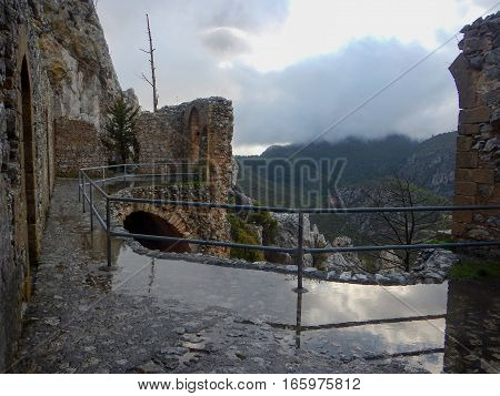 Mediaval Fort St Hilarion Castle