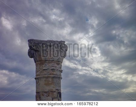 Ancient Greek Archeological Site Salamis