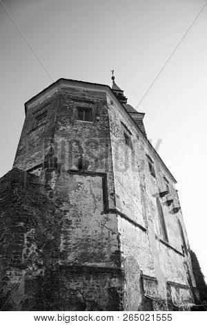 Medieval  Gussing Castle In Austria, Owned By The Batthyány Family