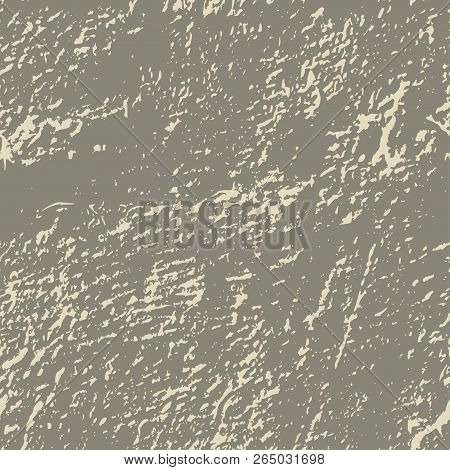 Stucco Textured Seamless Pattern. Grunge Background. Vector Illustration.