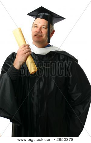Profesor college'u lub ukończył z dyplomem