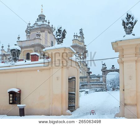 St. George Cathedral (build In 1746-1762, Designed By Architect Bernard Meretyn And Sculptor Johann 