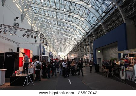 Hall en el salón del automóvil de Essen